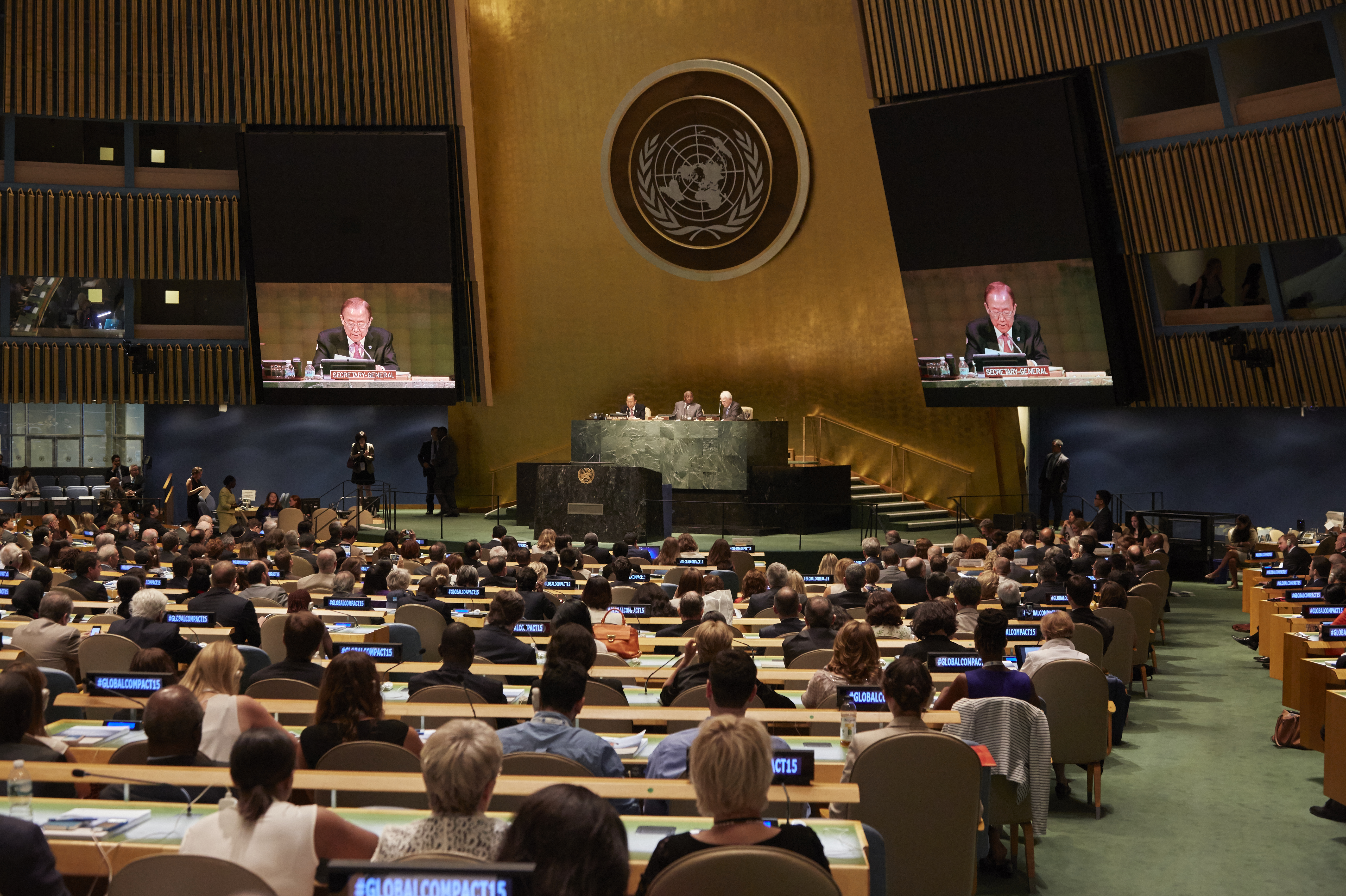 Photographs from the UN Global Compact meeting 2015